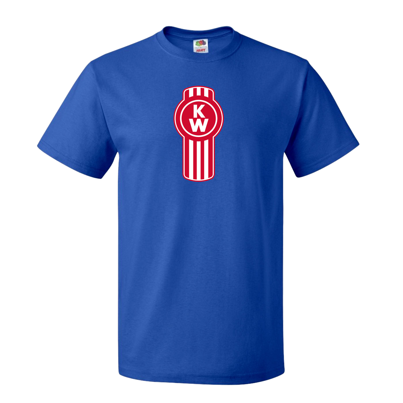 T-shirt bleu Kenworth