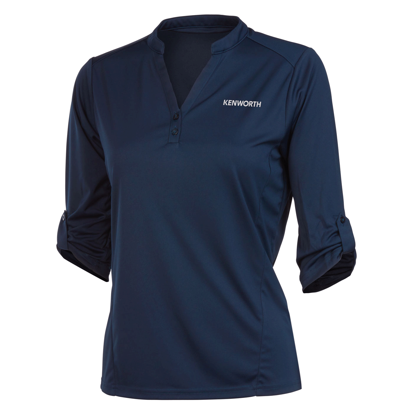 Polo à manches 3/4 pour femme